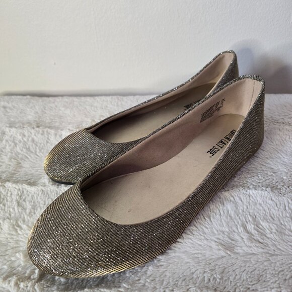 Lower East Side - 9W - Ballet Flats - Gold & Silver - Picture 6 of 8